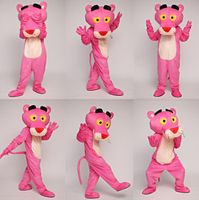 Wholesale 2019 Discount factory sale pink panther mascot costume cartoon clothing fancy dress