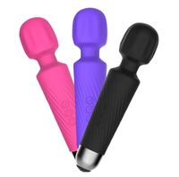 Wholesale Powerful AV Vibrator Sex Toys for Women G Spot Vibrators Cordless Magic Wand Massager Clitoris Dildo Erotic Toys for Adult