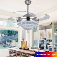 Ceiling Fan Lights Crystal Chandelier Australia New