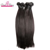 Wholesale 100 Temple Virgin Indian Hair Bundles Cheap Bundles of Wet and Wavy Human Remy Hair Weave inch Straight Hair Weft Greatremy