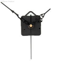 Wholesale Hot New DIY Mechanism Quartz Clock Movement Parts Replacement Repair Tools Set Kit All Black Hands Gift elegant