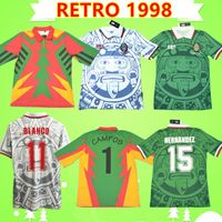Wholesale CAMPOS MEXICO Soccer Jerseys Retro vintage Ca futbol goalkeeper football shirts green home away BLANCO H SANCHEZ HERNANDEZmiseta de