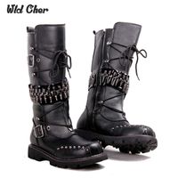 Kaufen Sie im Großhandel Über Knie Männer Stiefel 2019 zum Großhandel ERRFC Luxus Herren Schwarz Overknee Stiefel Mode Runde Kappe 57 Cm Hohe Stiefel Für Mann Ankleiden Pole Dance Schuhe 39 46 Von Tradingmk,