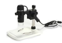 Wholesale Freeshipping Professional HD USB Digital Microscope Image Sensor X Real MP LED Measurement Adjustable Holder