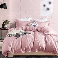 Discount Ruffle Comforter Set Queen Pink Ruffle Comforter Set