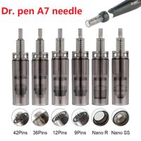 Wholesale Dr Pen Ultima A7 Needle cartridges MTS Bayonet port Needle cartridge Nano Needles