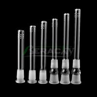 Wholesale Glass Downstem Diffuser Smoking Accessories quot to quot mm mm Male Female Down Stem Dropdown Adapters For Water Bongs Dab Oil Rigs Pipes