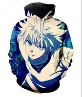 Nouveau Mode Harajuku Style 3d Impression Hoodies Hunter X Hunter Hommes Femmes Automne Et Hiver Sweat Hoodies Manteaux Bwq0237
