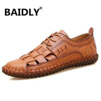 mens leather sandals australia