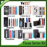 Wholesale Yocan Loaded Evolve D Evolve Plus XL Hive Magneto Pandon Starter Kit Wax Dry Herb Vape Pen Vaporizer Thick Oil Wax Atomizers