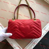 Wholesale Trendy Women Purses Genuine Leather Designer Handbags Flap Shoulder Bag Crossbody Two Ways Bag in Cowskin Leather Luxury Purses for Women