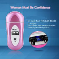 Wholesale heater wire no pain permanent haircut removal laser Women Shave Electric Shaver lady Epilator Shaving body leg depilator razor