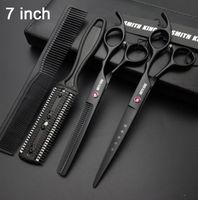 Wholesale Professional Hairdressing scissors set quot quot Cutting scissors Thinning scissors Barber shears kits comb Thinningcomb