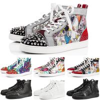 Christian Louboutin Suede Mens Womens Wohnung Sneakers Christian Louboutin Suede Mens Womens Wohnung Sneakers