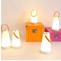 Wholesale Portable Lanterns Wireless LED Home Night Light Table Lamp USB Rechargeable Touch Switch Outdoor Camping Emergency Light