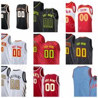 Wholesale Screen Printed Men Women Kids Jersey Cheap City Earned White Black Red Blue Custom Name Number