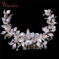 Shop Rose Gold Wedding Hair Accessories Uk Rose Gold Wedding