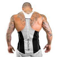 Wholesale MarchWind Brand Designer Tank Tops Men Gym Workout Fitness Sleeveless Shirt Male Summer Cotton Undershirt Casual Singlet Vest Clothing