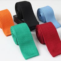 Wholesale neckties for men knitting neck ties brand ties stripes print men s neck ties dress shirt