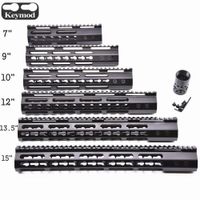 Wholesale 7 quot quot quot quot AR15 Free Float Keymod Handguard Picatinny Rail for Hunting Tactical Accessories