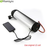 Wholesale 48v w Electric Bicycle Battery V Ah lithium ion Silver Water Kettle Battery with BMS and Charger For LG cell