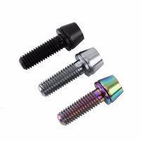 Wholesale Customized titanium bolts nuts screws JXC002 Titanium Screw M5x14 for Fork brace Fox hot sale