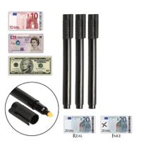 Wholesale Money Counter Money Detector Checker Currency Counterfeit Marker Money Fake Cash Tester Pen Ink Hand Checkering Tools