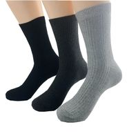 YUEDGE 5 Pares Casuales de Algod/ón para Hombres Calcetines Transpirables Calcetines de Trabajo