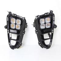 Wholesale July King LED Daytime Running Lights DRL Case for Kia Picanto W K LEDs Fog Lights Yellow Turn Signals