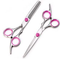 Wholesale professional inch cr hair scissors cutting barber makas hair scissor salon scisors thinning shears hairdressing scissors