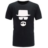 Wholesale New Fashion Breaking Bad T Shirts Men Heisenberg Short Sleeve Cotton T shirts Man Camisetas Hombre Cool Tee Shirt Tops