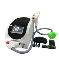 Wholesale Hot product Q switched nd yag laser machine nm nm nm kind heads use for tattoo removal Acne scar removal black do