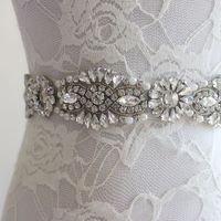 Wholesale Hot Sale Wedding Belt Bling Bling Crystal Rhinestone Bridal Sash Wedding Dress Belt many colour to choose