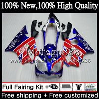 Wholesale Body For HONDA Blue red CBR600F4 CBR600 F4 FS PG17 CBR F4 CBR600 FS Blue CBR600FS CBR F4 Fairing Bodywork kit