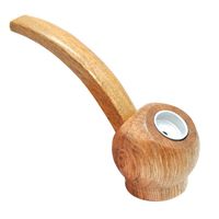 Wholesale A New Kind of Cucurbit Pipe Wood Pipe Solid Wood Pipe
