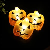 Wholesale BRELONG Creative Halloween LED Pumpkin Lights Ghost Festival Spoof Decoration Props Taro Faces Anti Watercolor Lamp pc