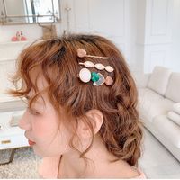 Wholesale 60set set DIY Simple Multi Marble Vein Hair Clips Suits Love Hearts Hairpin Hair Styling Tools Accessories HA1384