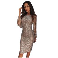 bodycon sparkly midi dress