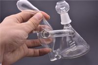 Wholesale Mini Recycler Bong Fab Egg Glass Bongs Triple Cyclone Inline Perc Water Pipe Tornado Glass Pipes Bubblers Oil Rigs Dab Rig