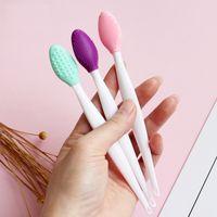 Wholesale Silicone Face Cleansing Brush Facial Cleanser Pore Cleaner Exfoliator Face Scrub Washing Brush Skin Care colors
