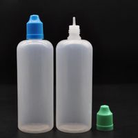 Wholesale Colorful ml PE Empty Bottles E liquid Needle Bottles With Safety Cap For E Vape Cig Juice Bottles