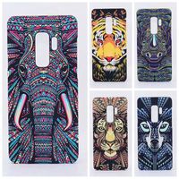 Wholesale Luminous Relief Forest King S10 Mobile Shell Note9 Personality Animal Wolf Water Stick Hard Shell Scrub A9J6plus