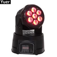 Wholesale LED x10W RGBW IN1 Moving Head Stage lights DMX512 Mini Laser Stage lighting For Disco DJ Music Bar Party KTV Night Light