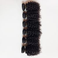 Wholesale Sexy Short Style European Brazilian Virgin Human Hair inch Kinky Curly hair double weft g Indian Peruvian remy hair weaves