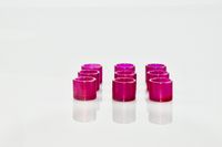 Wholesale 2019 Factory Direct Sales Newest Ruby insert quartz banger ruby bead dish for OD25mm quartz nail glass bong water pipes