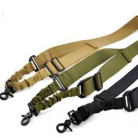 Wholesale Nylon Adjustable Multi Function Tactical Single Point Bungee Sling Strap Hunting Supplies Lanyard Seat Belt Tactical Rope