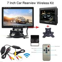 Wholesale Freeshipping Car dvr V Universal Car IR Rear View Wireless Backup Camera Kit inch LCD Monitor