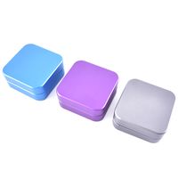 Wholesale Alloy Herb Grinders Levels Square Practical Smoke Crusher mm Smoking Accessories For Wedding Gift jl E1