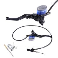 7 8 22mm Motorcycle Cnc Hydraulic Clutch Kit Lever Master Cylinder Knitting Oil Hose 125 250cc M2ed