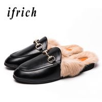 Kaufen Sie im Großhandel Slip Haus Schuhe 2019 zum verkauf 2018 Männer Schuhe Winter Frühling Warm Home Hausschuhe Memory Foam Hausschuhe Winter Mens Indoor Warme Schuhe Rutschfeste Hause Weichen Plüsch